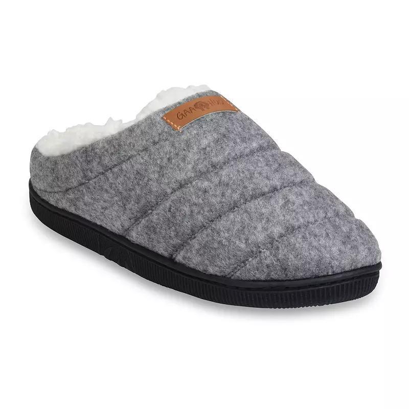 GaaHuu Faux Wool Tube Quilted Clog Women's Slippers, Size: Medium, Black Product Image