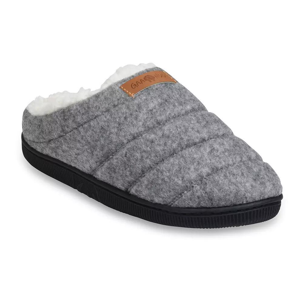 GaaHuu Faux Wool Tube Quilted Clog Women's Slippers, Size: Medium, Black Product Image