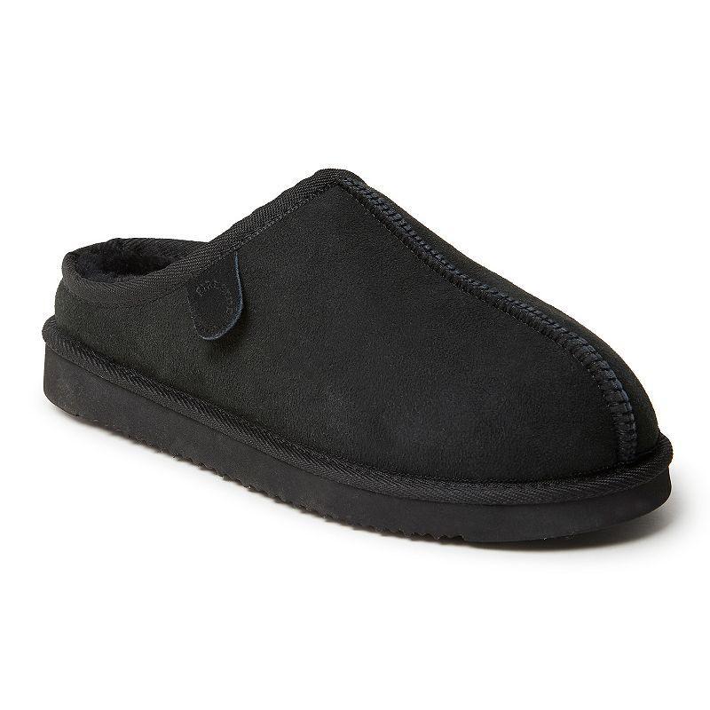 Mens Fireside by Dearfoams Grafton Genuine Shearling Clog Slippers, Womens Brown Product Image