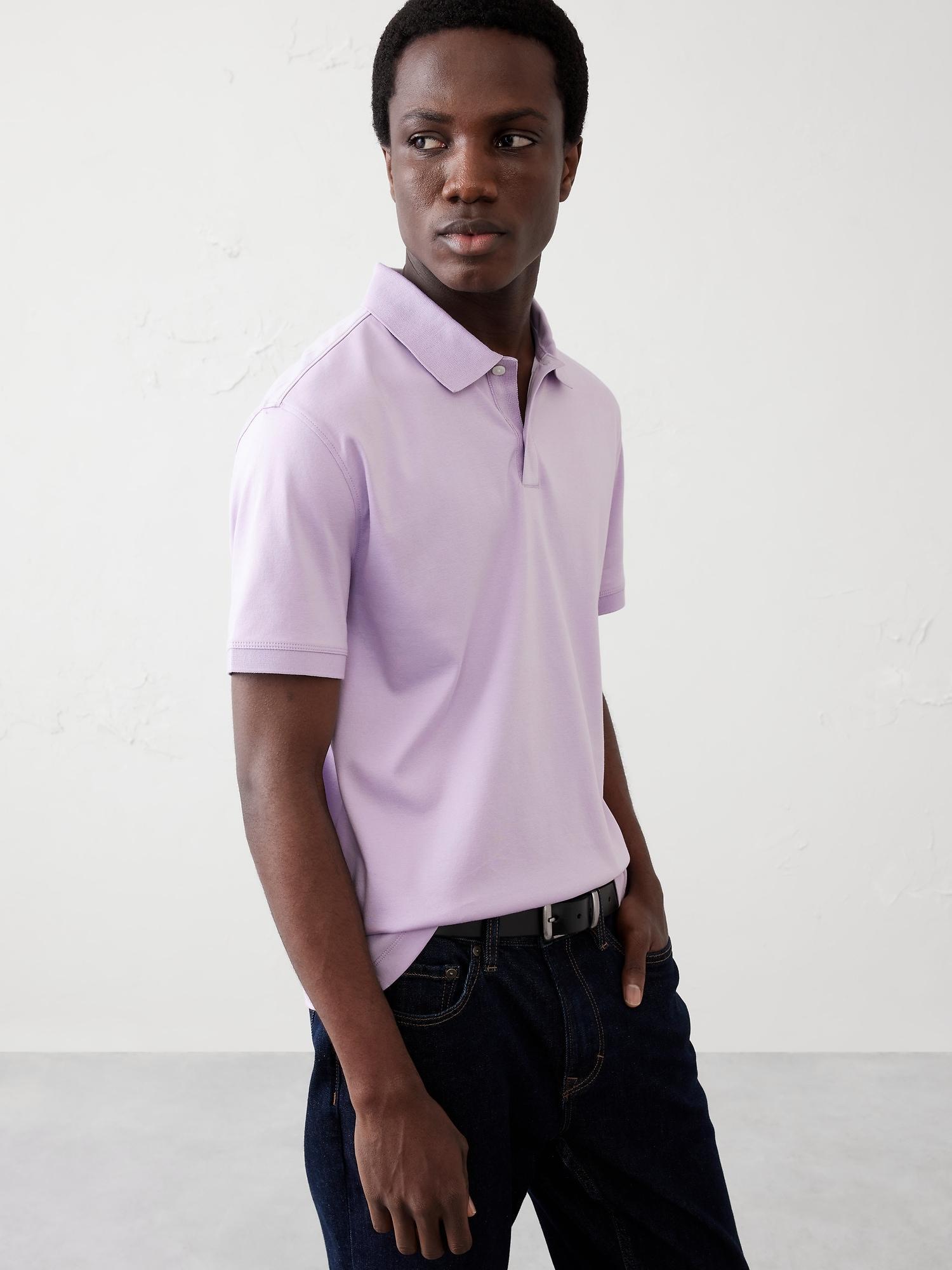 Slim Luxe Touch Polo Product Image