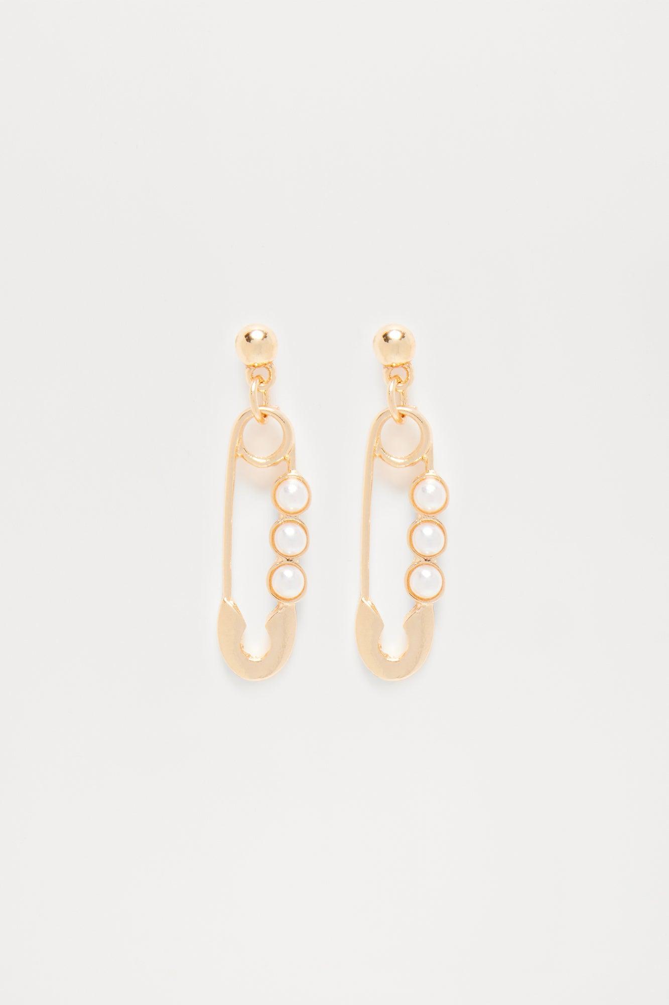 Final Touch Earrings - Gold Product Image