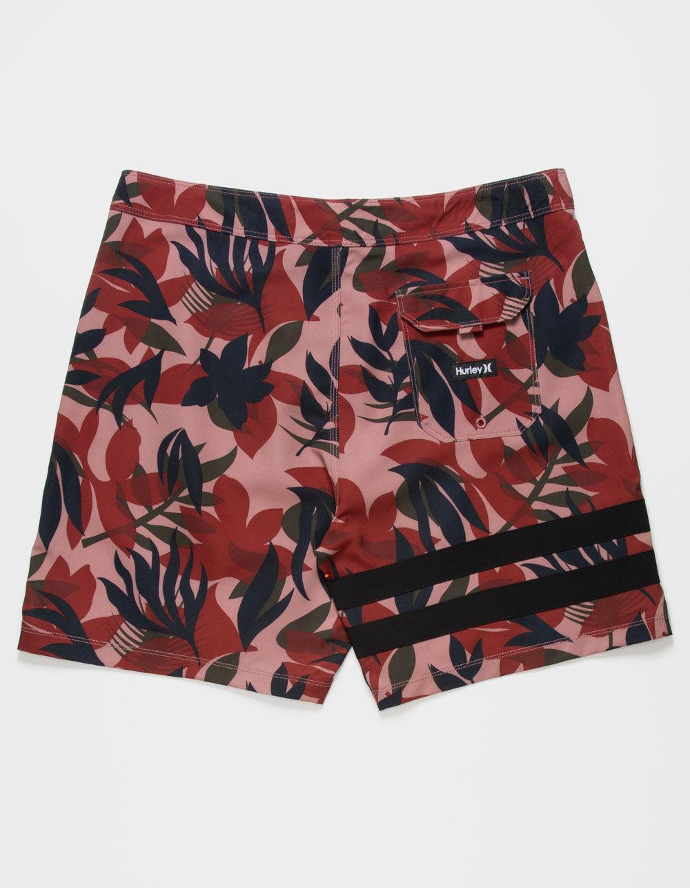 HURLEY Block Party Mens 18'' Boardshorts - BLACK Product Image
