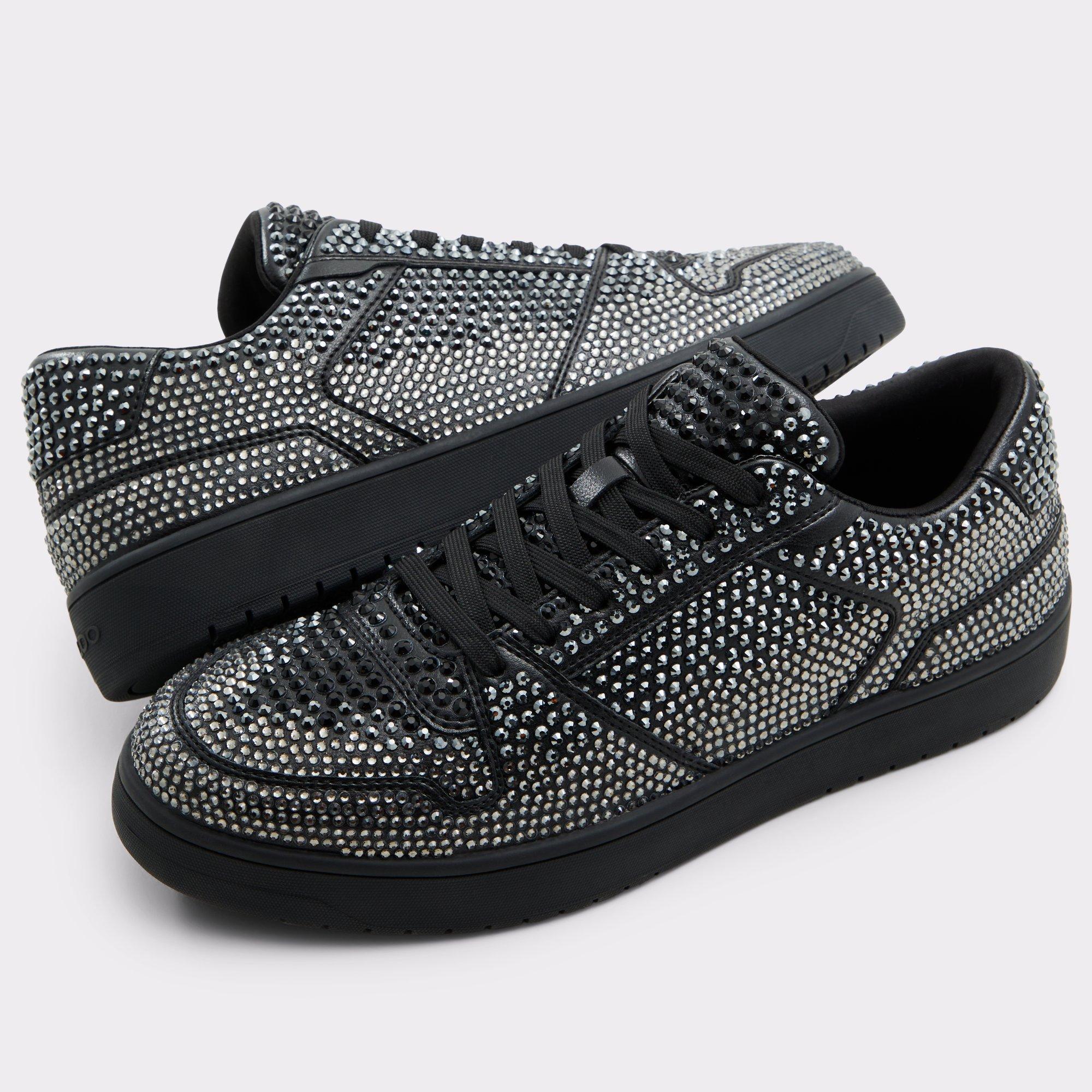 Zethan_se Black Synthetic Shiny Men's Low top | ALDO US Product Image