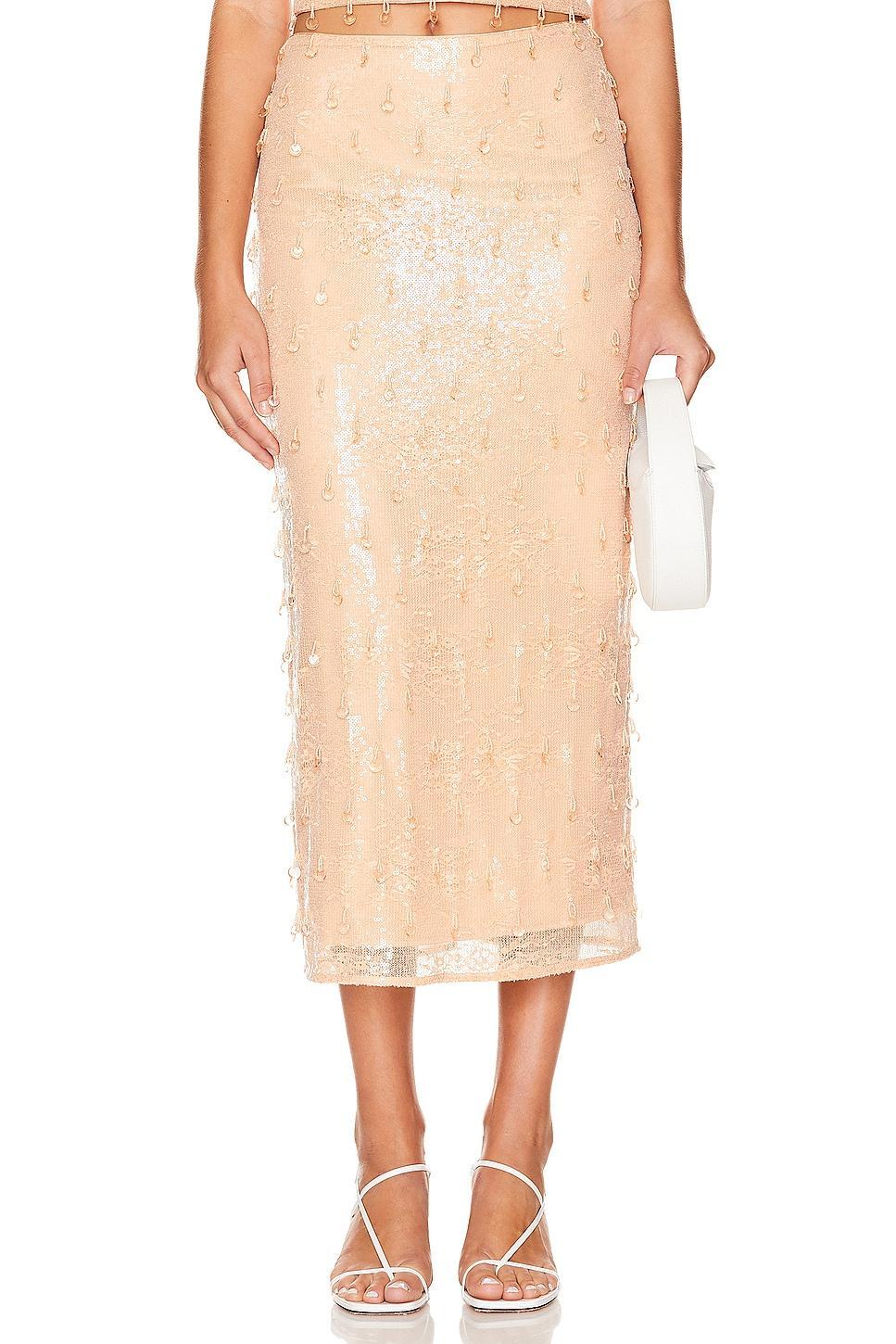 Finnegan Midi Skirt SIMKHAI Product Image