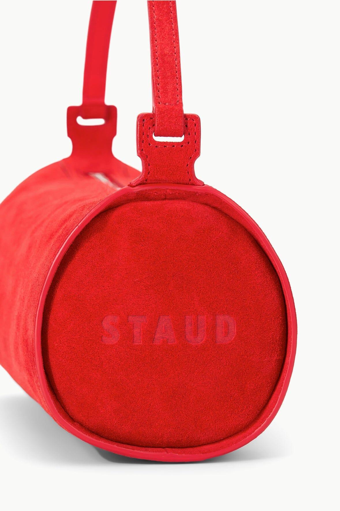 MINI TARU BAG | RED ROSE SUEDE Product Image
