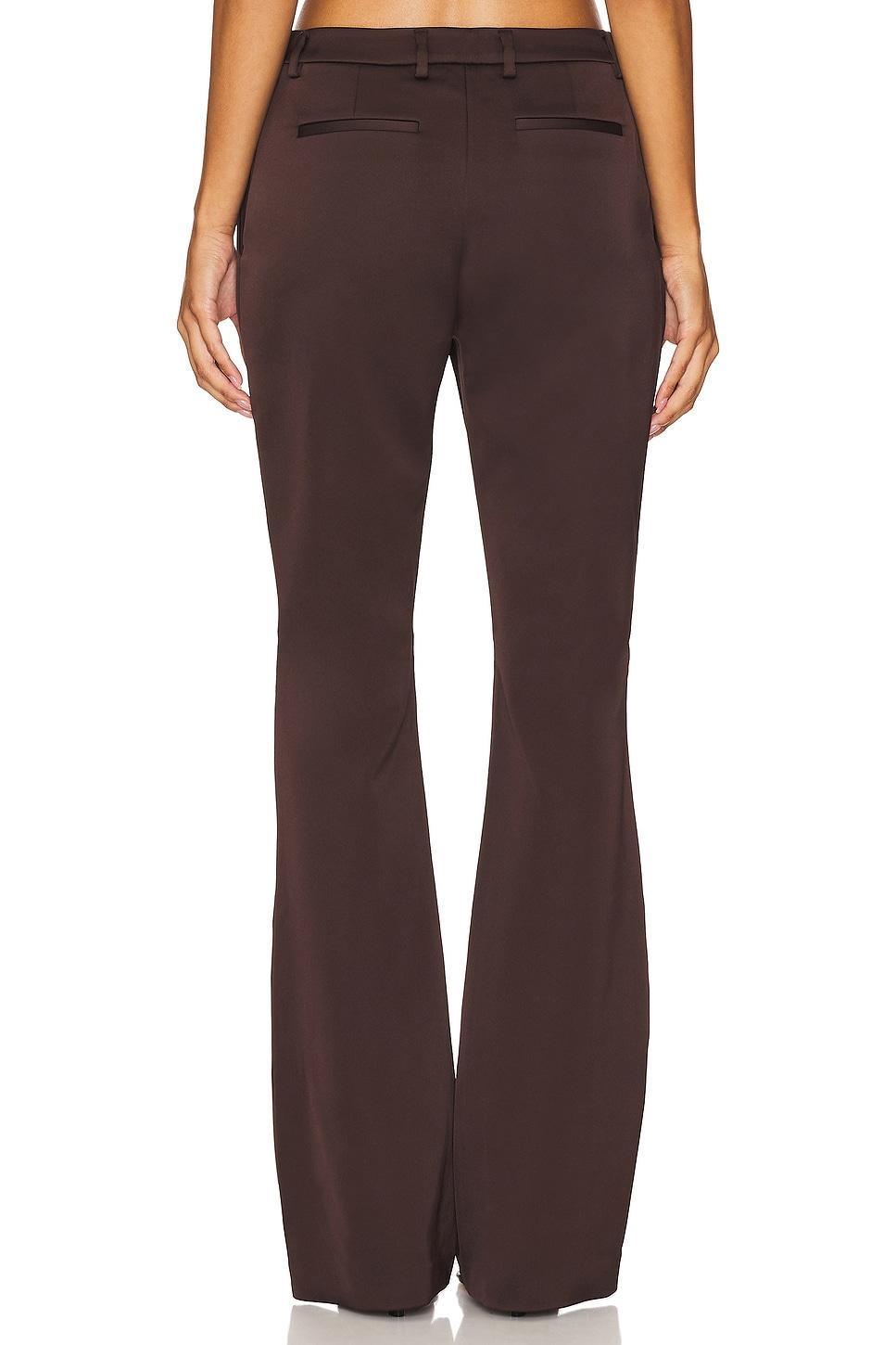 Elvira Heavy Satin Flare Trouser SER.O.YA Product Image