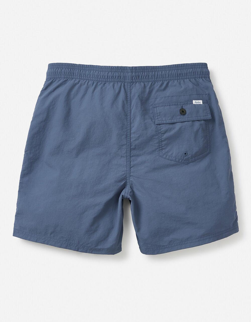 KATIN Poolside Mens Volley Shorts - PORT Product Image