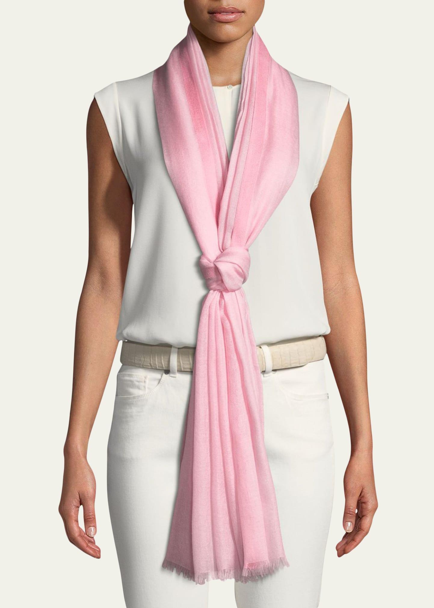 Womens Aria Cashmere & Silk-Blend Stole Product Image