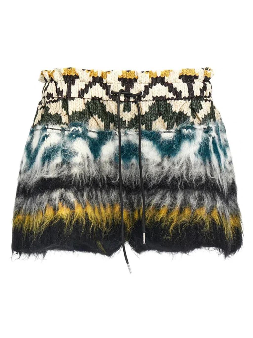 SACAI Patterned Shorts In Multicolor Product Image