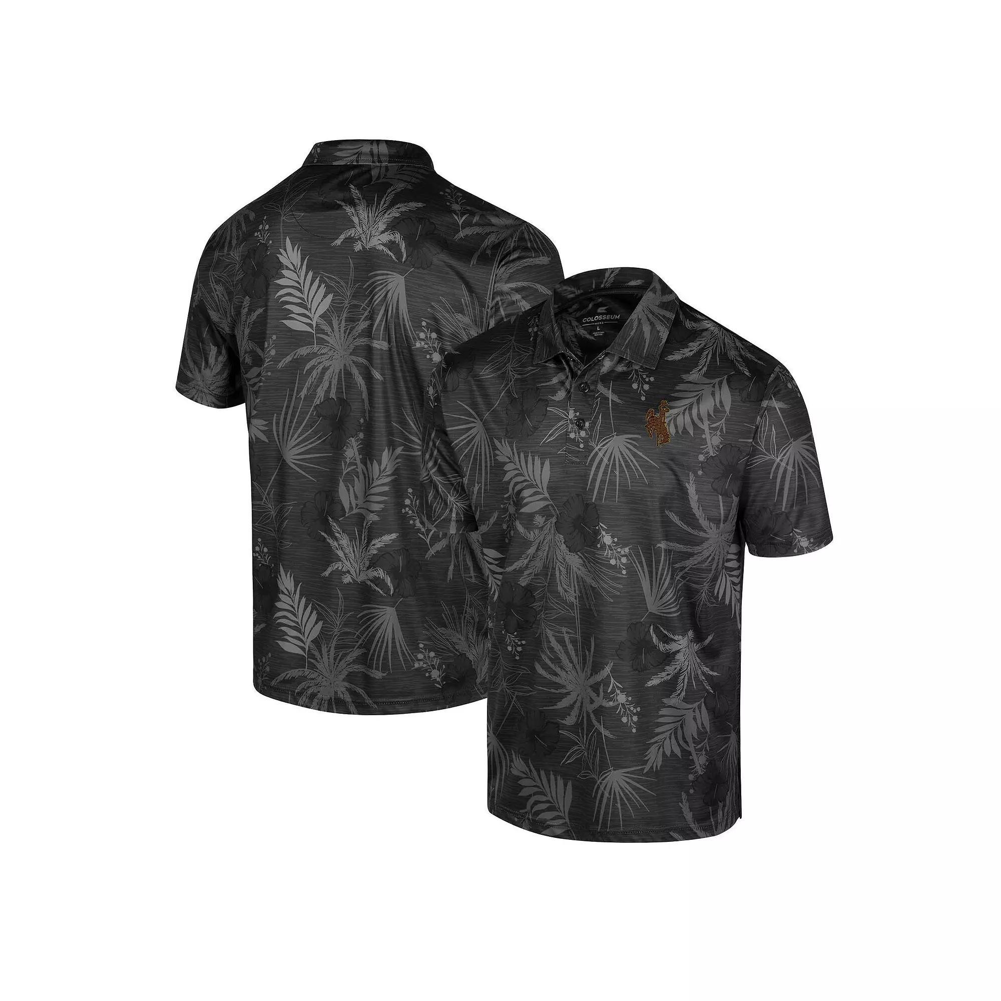 Men's Colosseum Black Boston College Eagles Palms Polo, Size: XXL Product Image