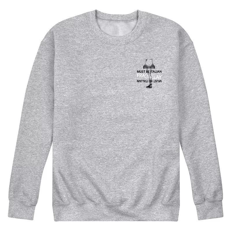 Mens A Christmas Story Must Be Italian Fleece Sweatshirt Product Image