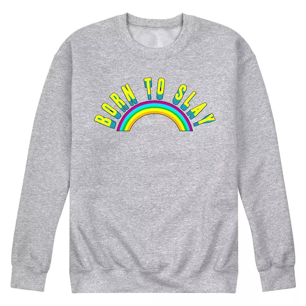 Disney Villains The Little Mermaid Ursula Mens Neon Fleece Sweatshirt Blue Product Image