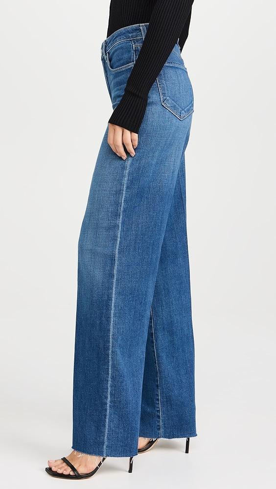 L'AGENCE Scottie High Rise Wide Leg Jeans | Shopbop Product Image
