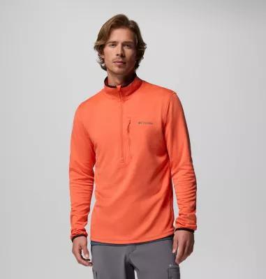 Columbia Men's Essential Hike Grid Fleece Half Zip Jacket- Product Image