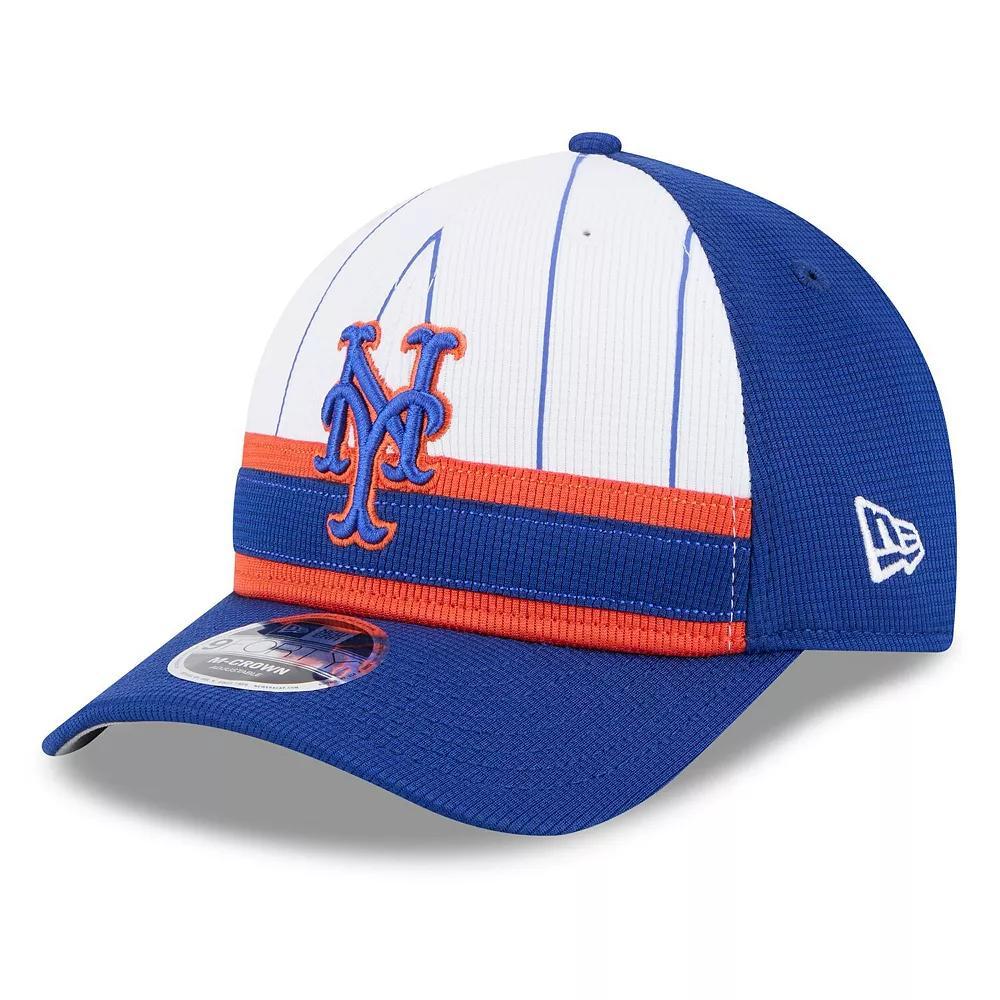 Men's New Era  Royal/White New York Mets 2025 Batting Practice 9FORTY M-Crown Adjustable Hat, Blue Product Image