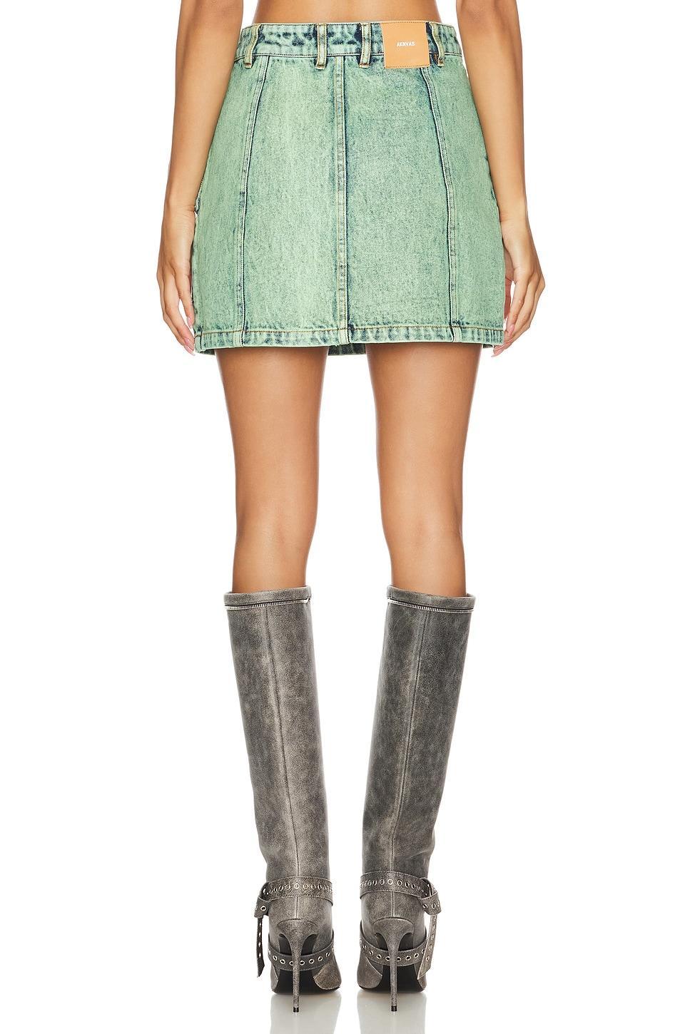 Denim Cherry Skirt AKNVAS Product Image