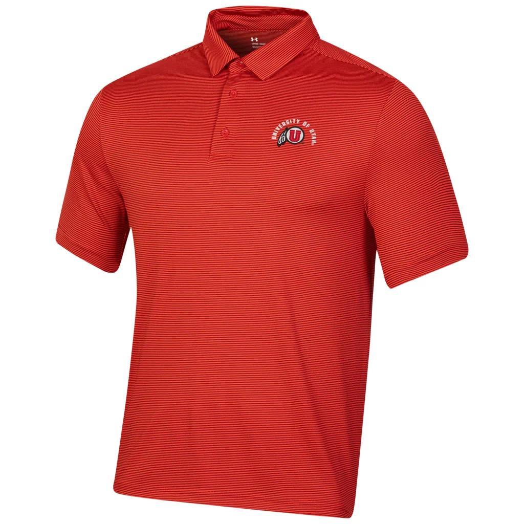 UA Tee 2 Green Bridge Stripe Collegiate Product Image
