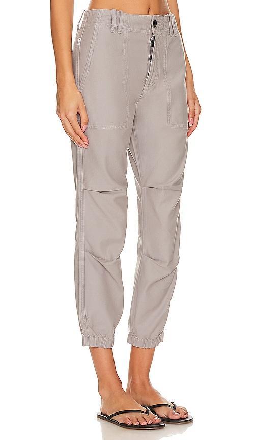 Agnit Sateen Cropped Utility Trousers Product Image
