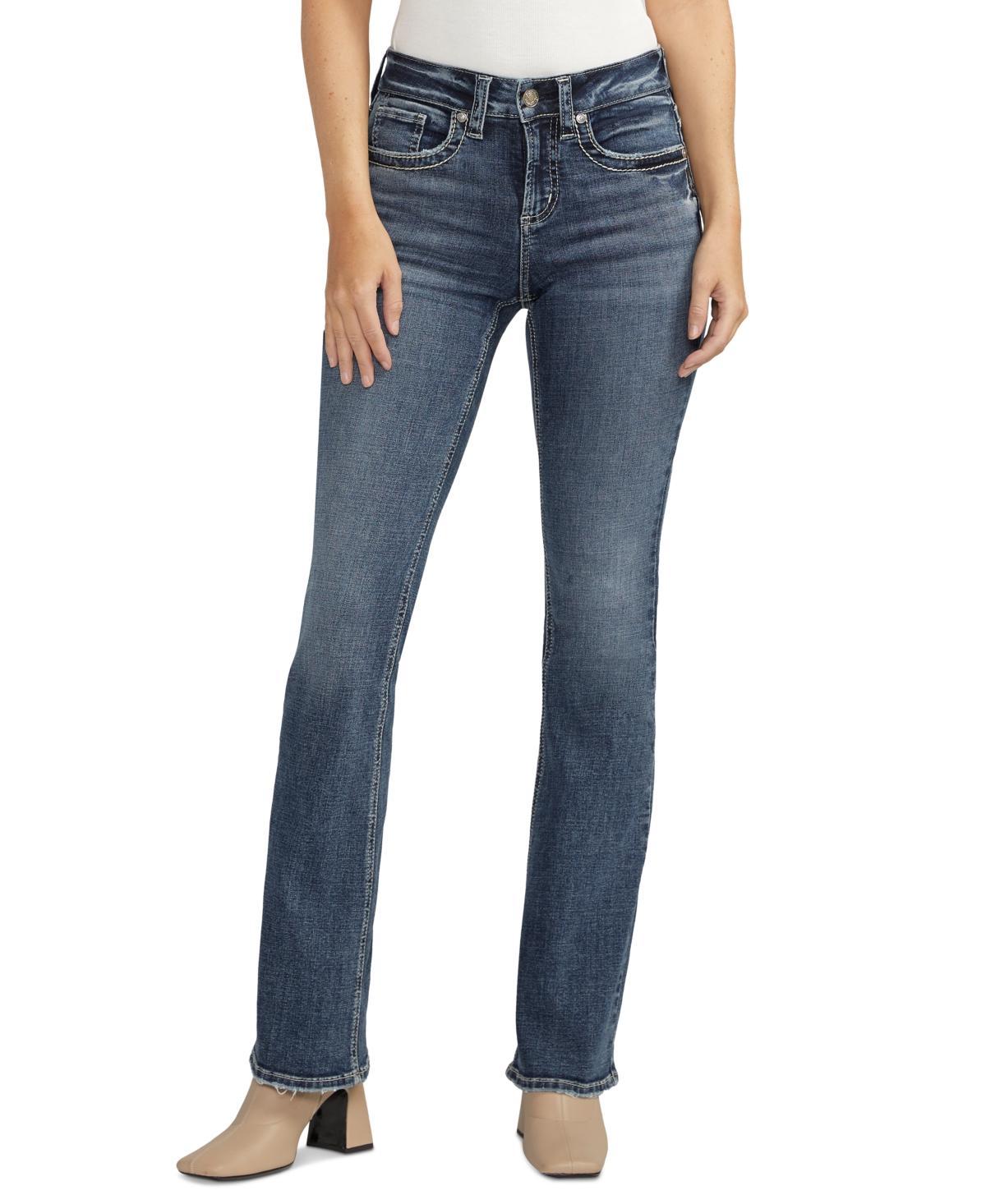 Silver Jeans Co. Suki Mid Rise Relaxed Bootcut Jeans Product Image