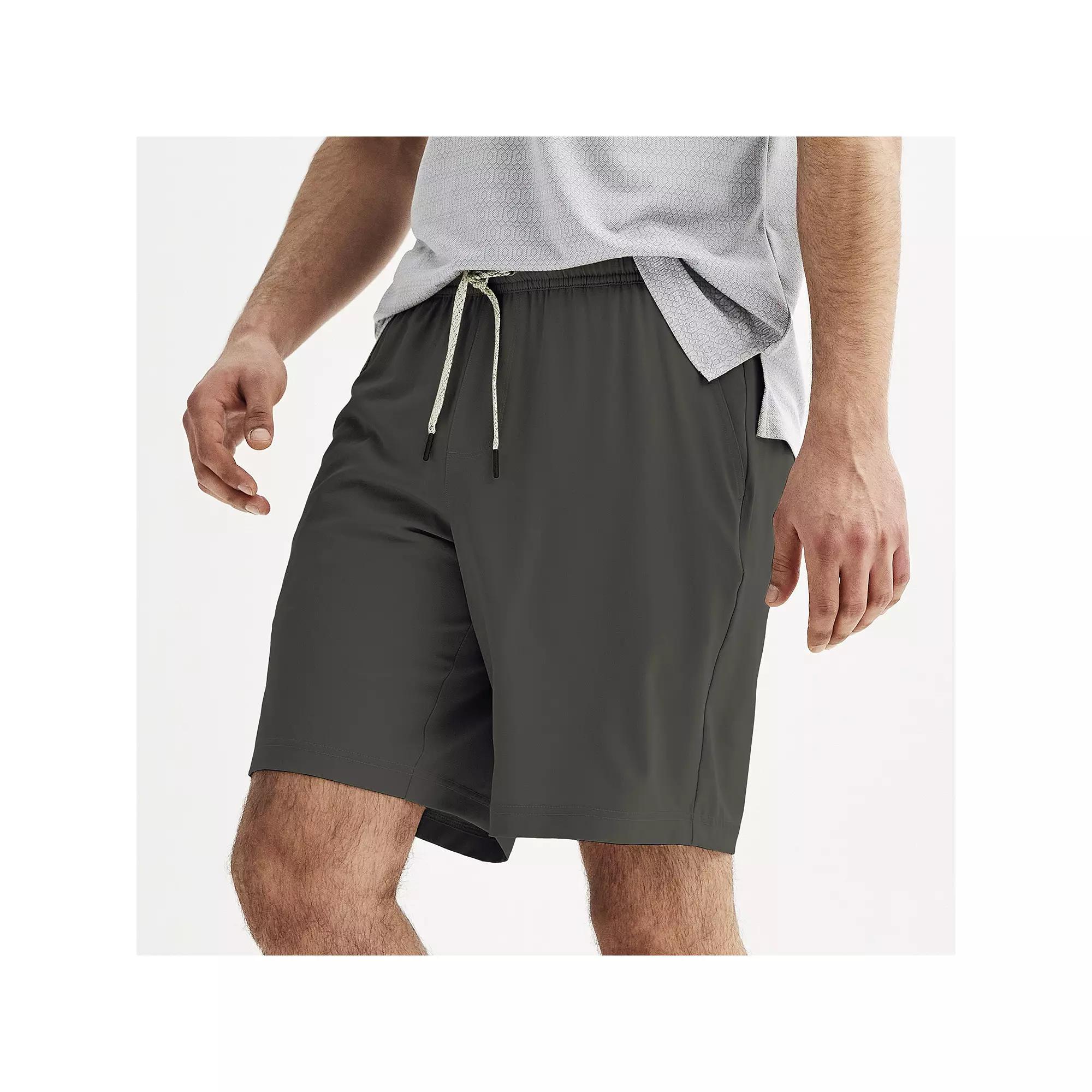 Men's FLX Core Dynamic 9-Inch Stretch Lined Shorts, Size: Small, Mineral Black Product Image