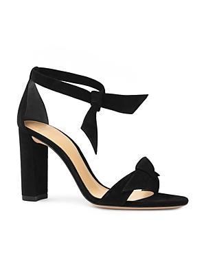 Alexandre Birman Womens Clarita Ankle Tie High Block Heel Sandals Product Image