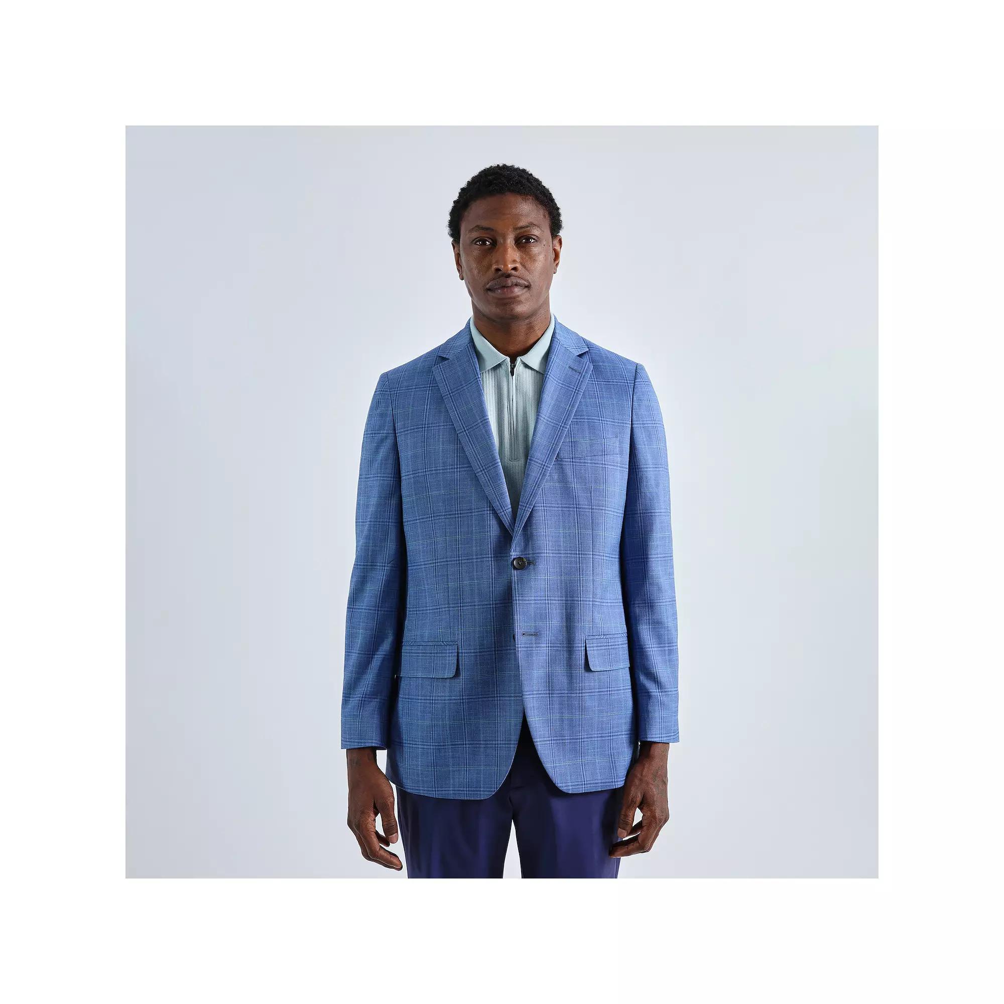 Men's J.M. Haggar™ Premium Tailored-Fit Sport Coat, Size: 42 Short, Cadet Blue Product Image