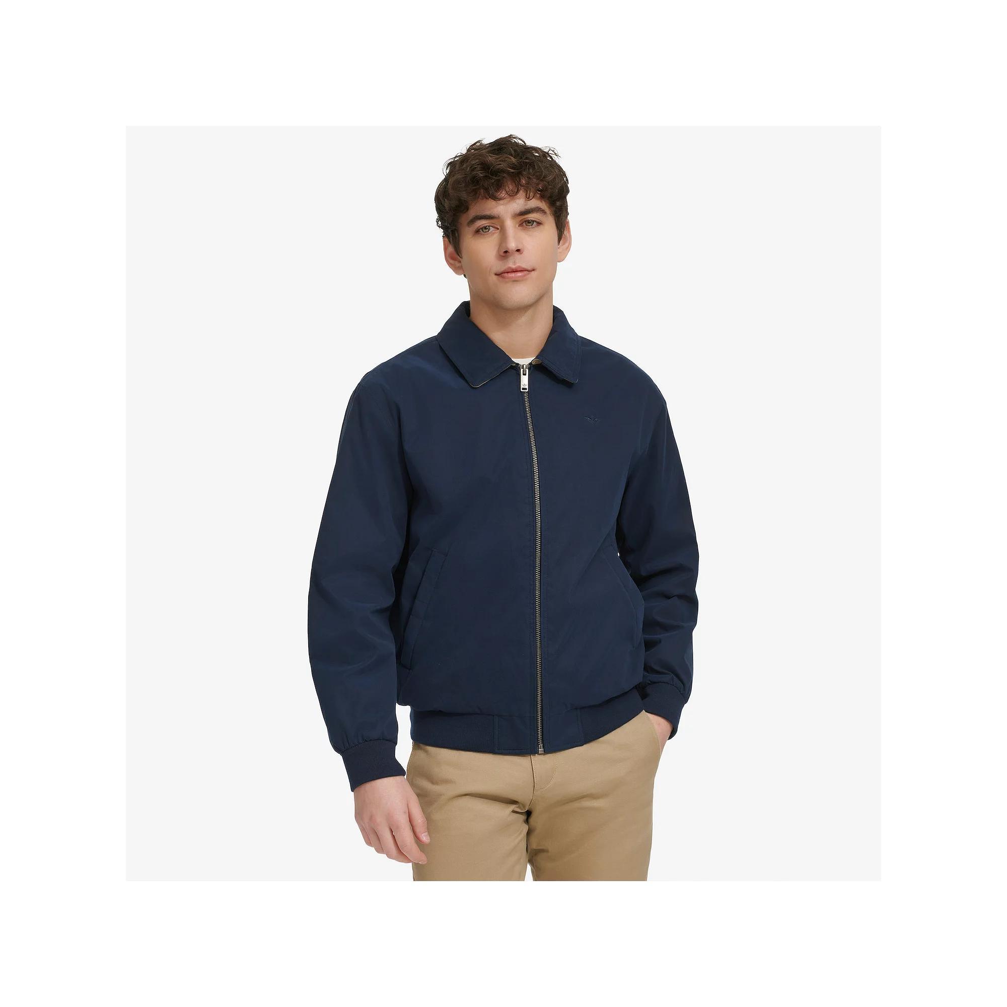 Men's Dockers® Micro-Twill Filled Golf Bomber Jacket, Size: XL, Monks Robe Product Image