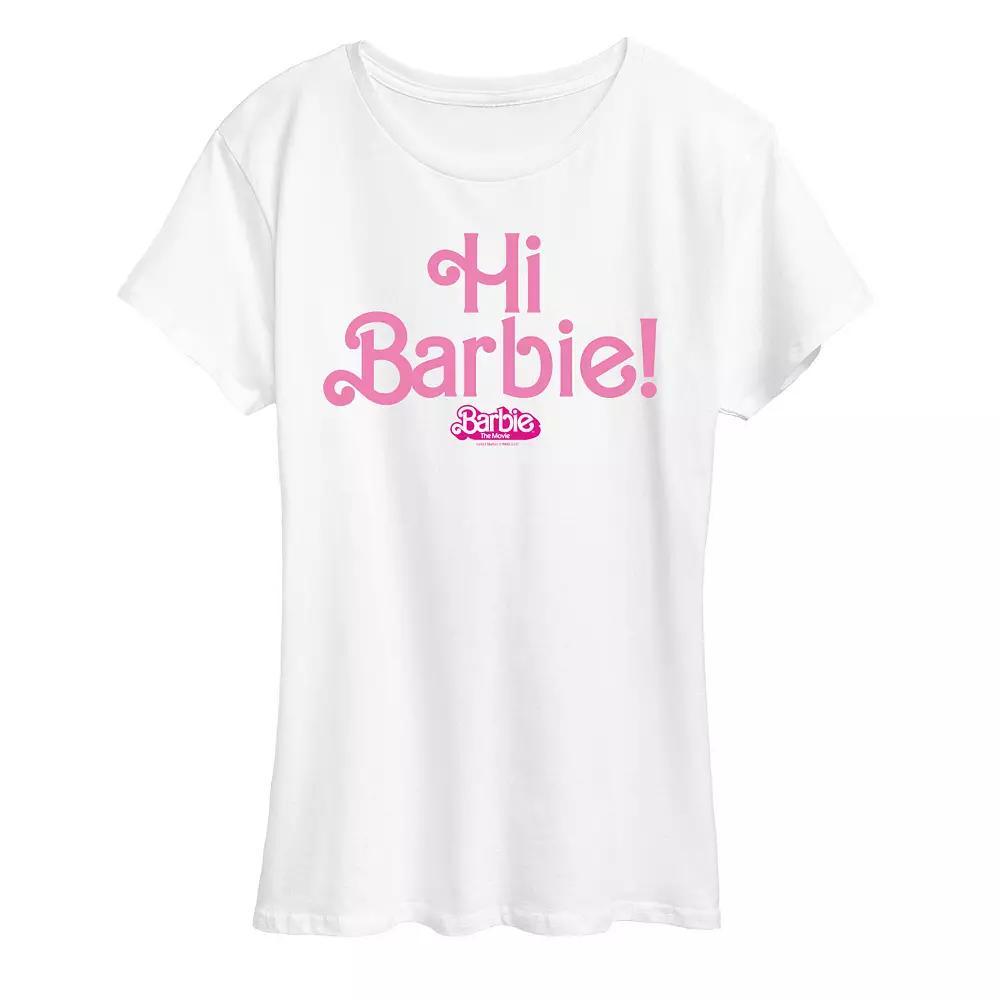 Womens Barbie The Movie Hi Barbie, Girls Product Image