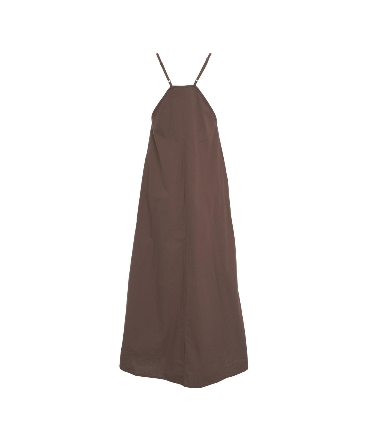 Midi dress with crochet embroidery Product Image