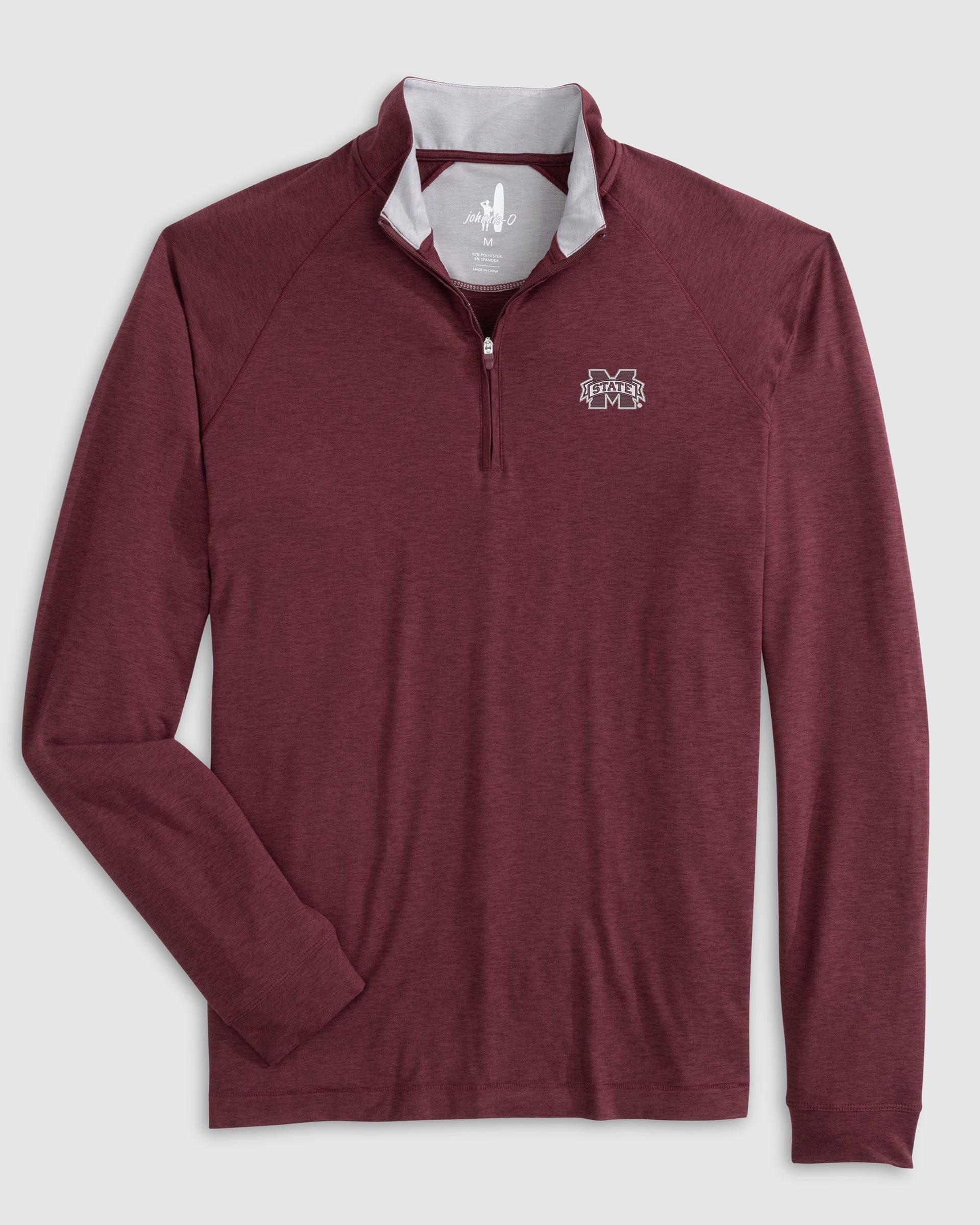 Ole Miss Freeborne Performance 1/4 ZIp Male Product Image