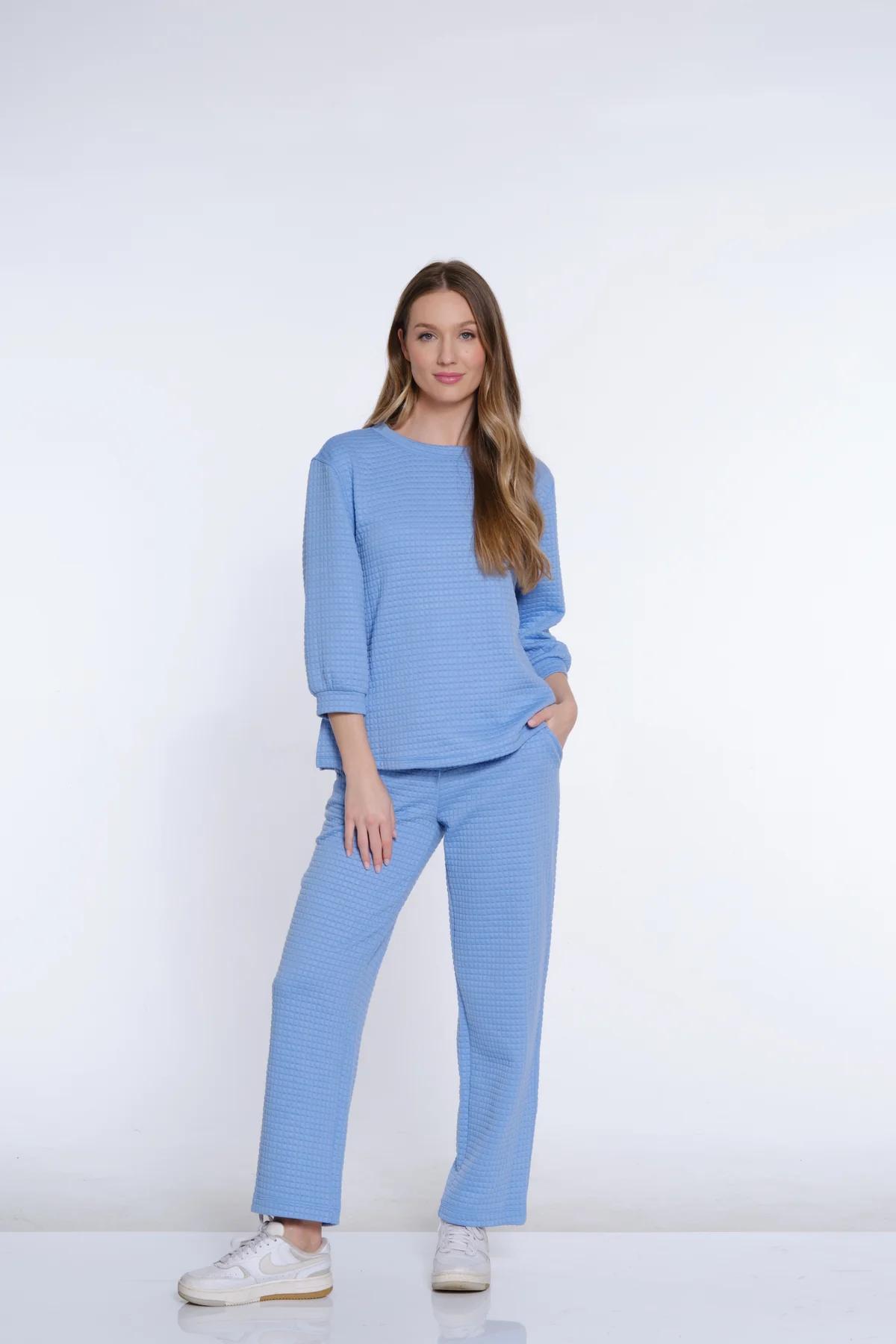Jacquard Knit Ankle Pant Product Image