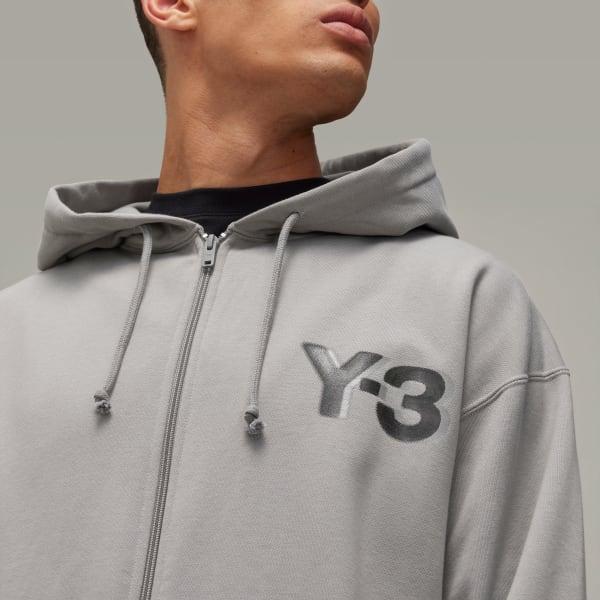 Y-3 Logo Zip Hoodie Product Image