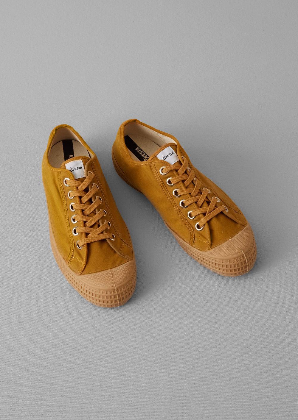 Novesta Star Master Waxed Cotton Trainers | Cumin Product Image