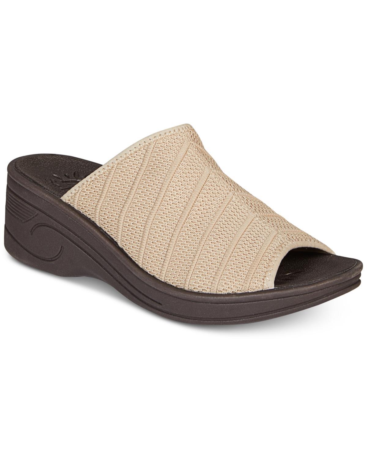 Easy Street Airy Women's Wedges, Size: 8.5 Wide, Natural Product Image
