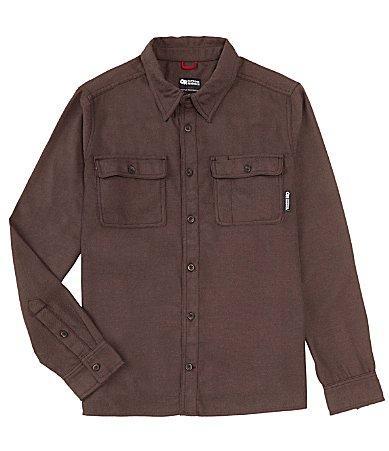 Outdoor Research Performance Stretch Solid Feedback Flannel Twill Long Sleeve Woven Shirt Product Image