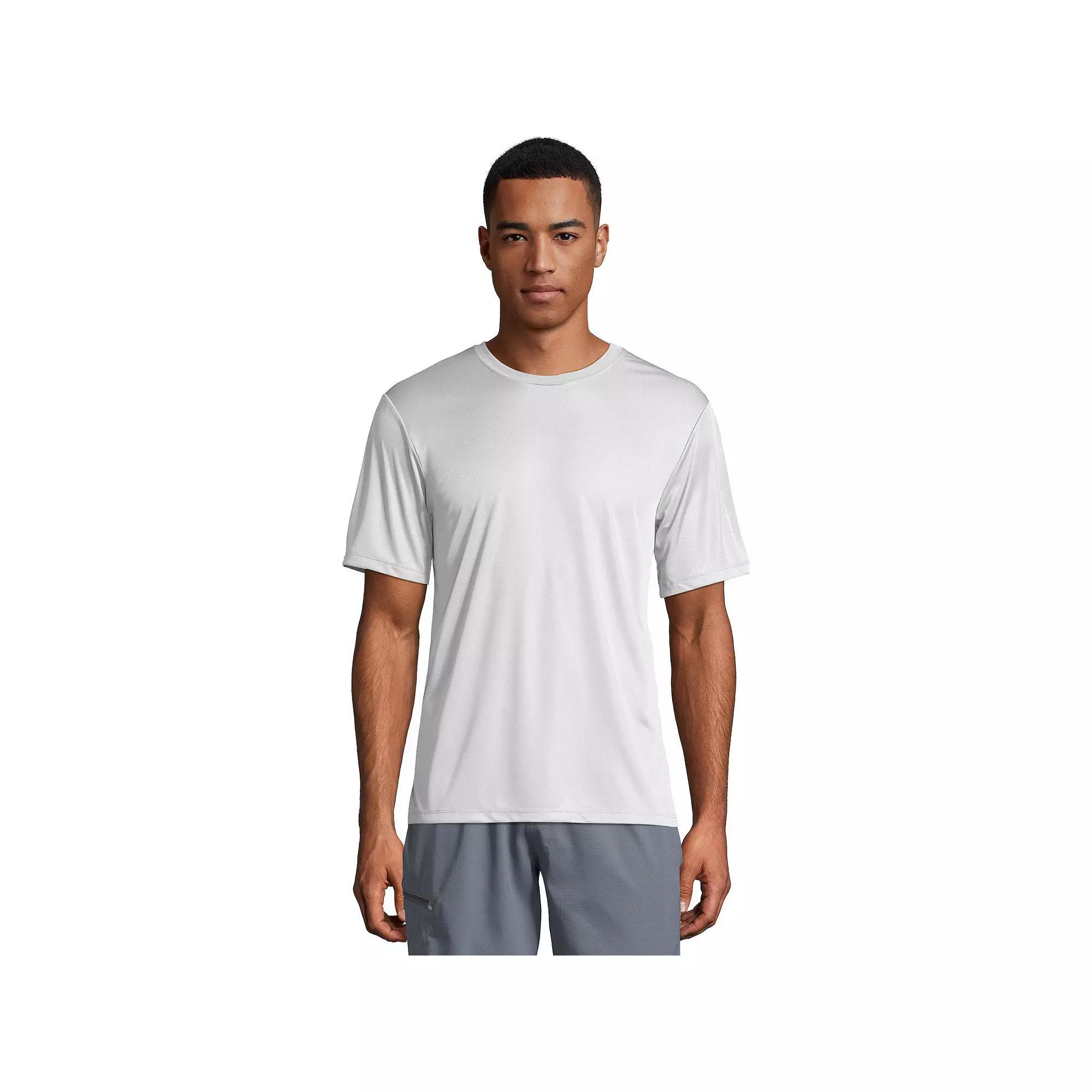Men's Hanes® CoolDRI Performance Tee, Size: Large, Safety Green Product Image