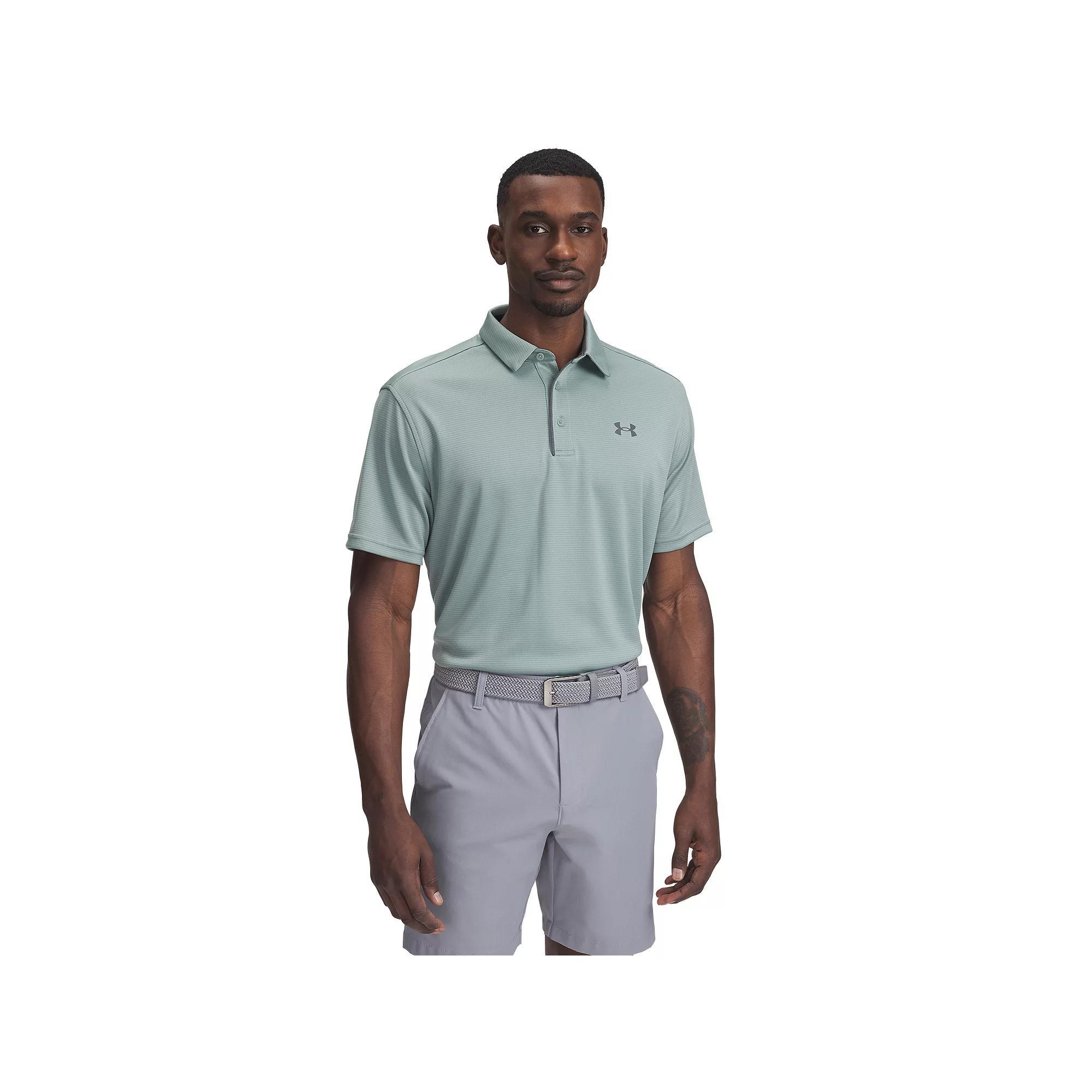 Big & Tall Under Armour Tech Polo, Men's, Size: 4XL, Silica Green Product Image