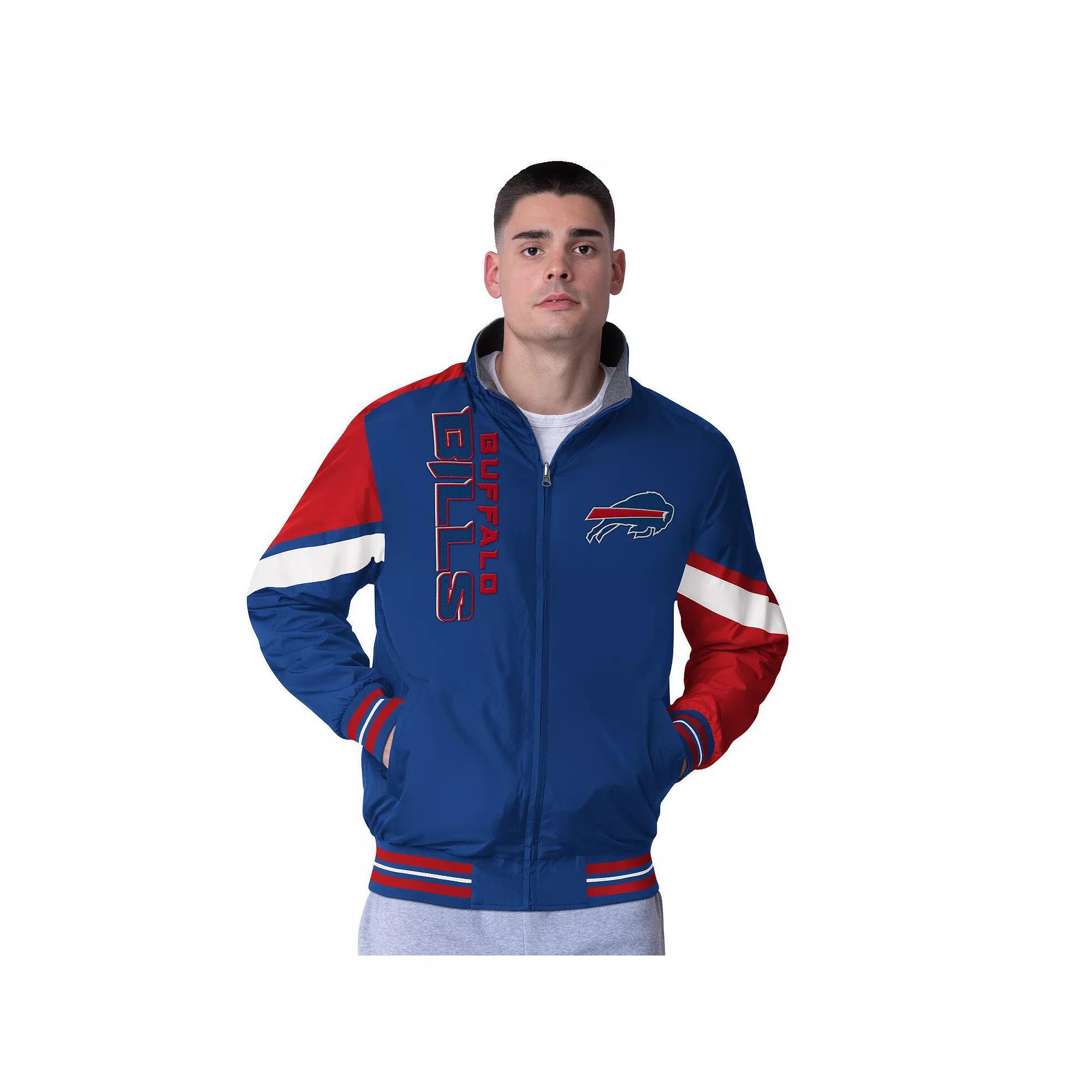 Men's G-III Extreme Royal Buffalo Bills Strong Arm Reversible Full-Zip Jacket, Size: 2XL, Blue Product Image