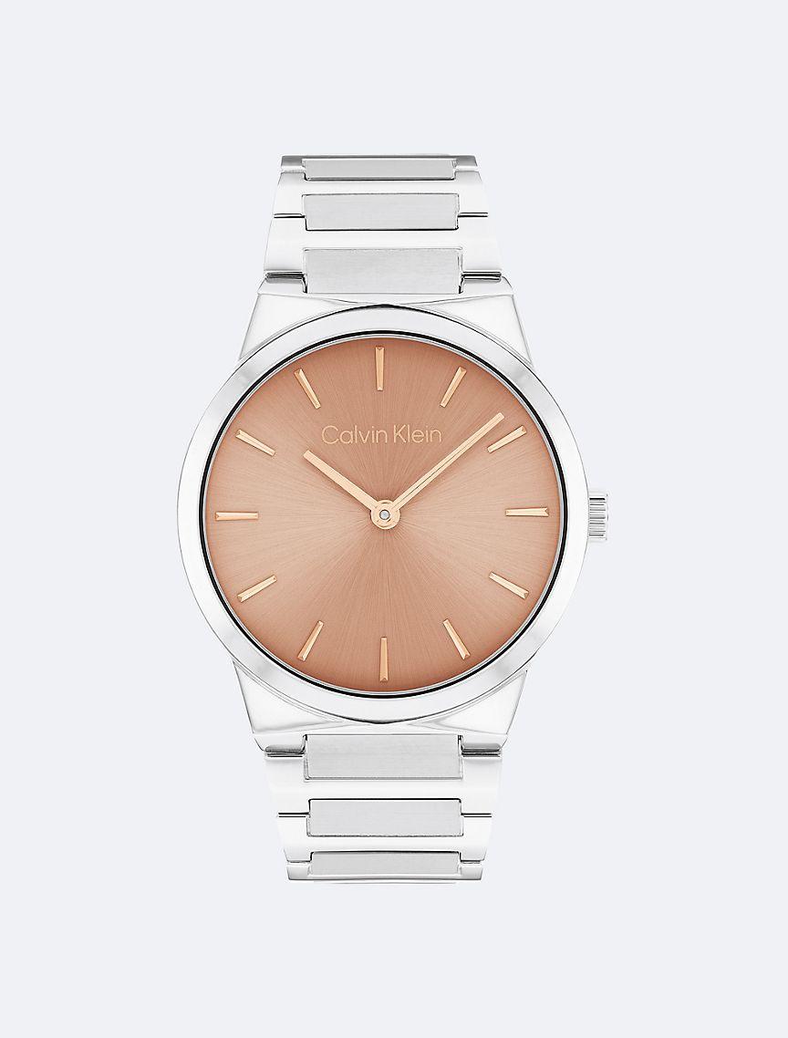Minimalist Integrated Link Bracelet 32mm Watch Product Image