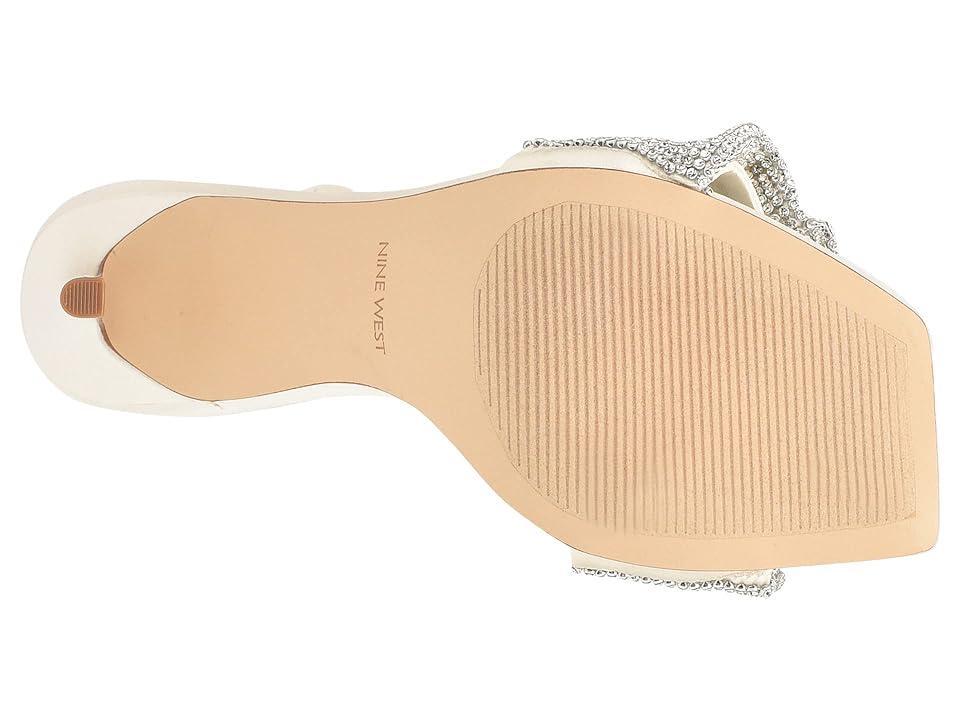 Nine West Taray 7 (Ivory Satin) Women's Shoes Product Image