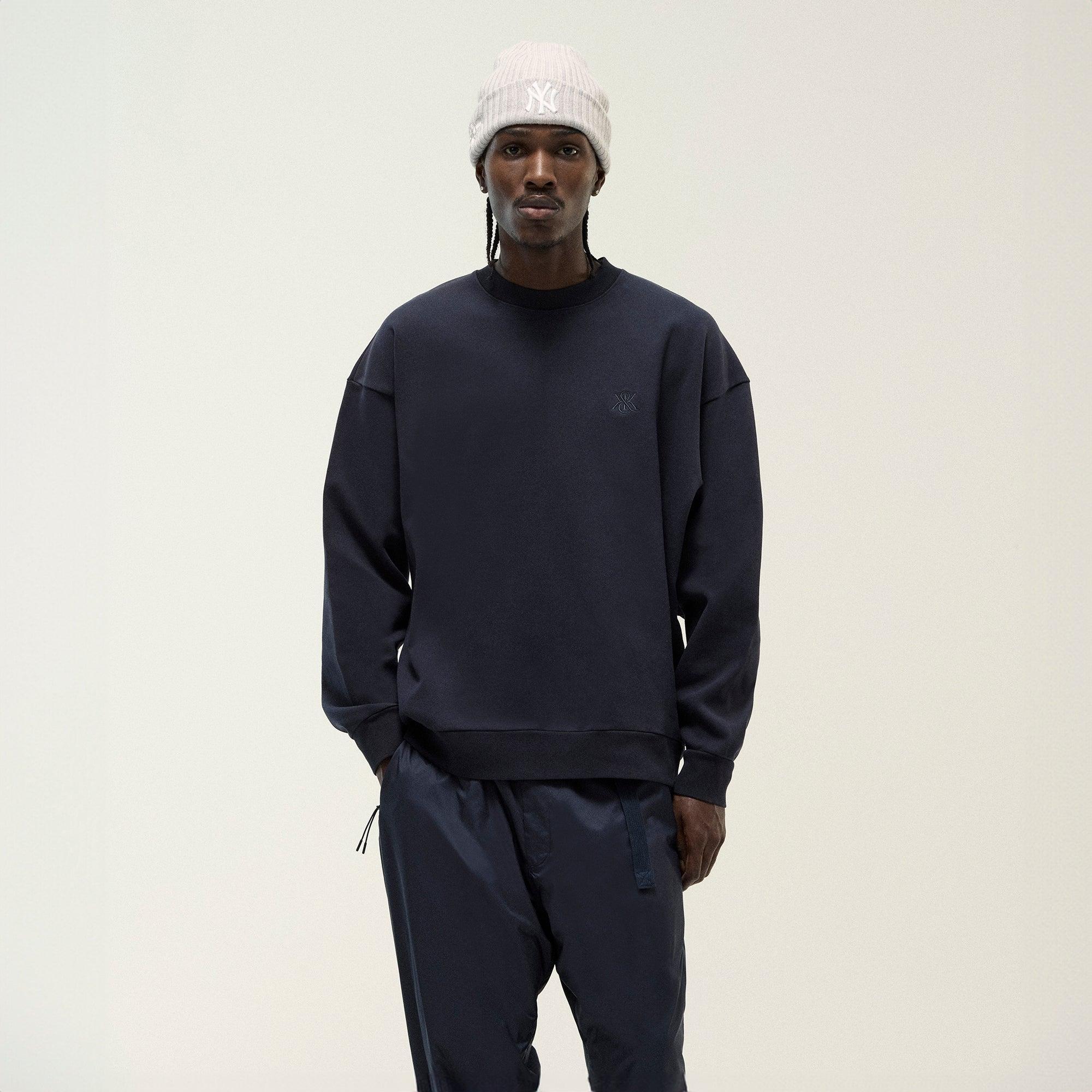 Kith Compact Knit Nelson Crewneck - Stadium Male Product Image