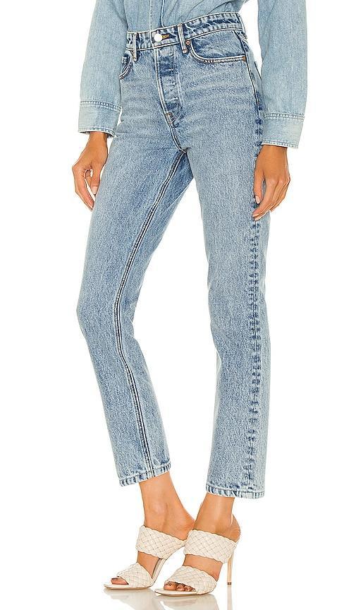 Karolina High Rise Straight Crop GRLFRND Product Image