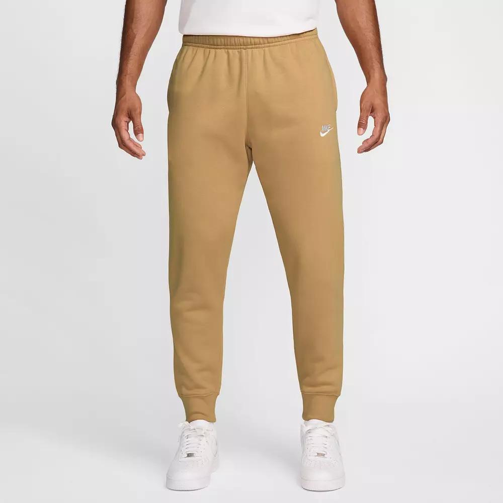 Men's Nike Sportswear Club Fleece Joggers, Size: XL, Brown Moon Product Image