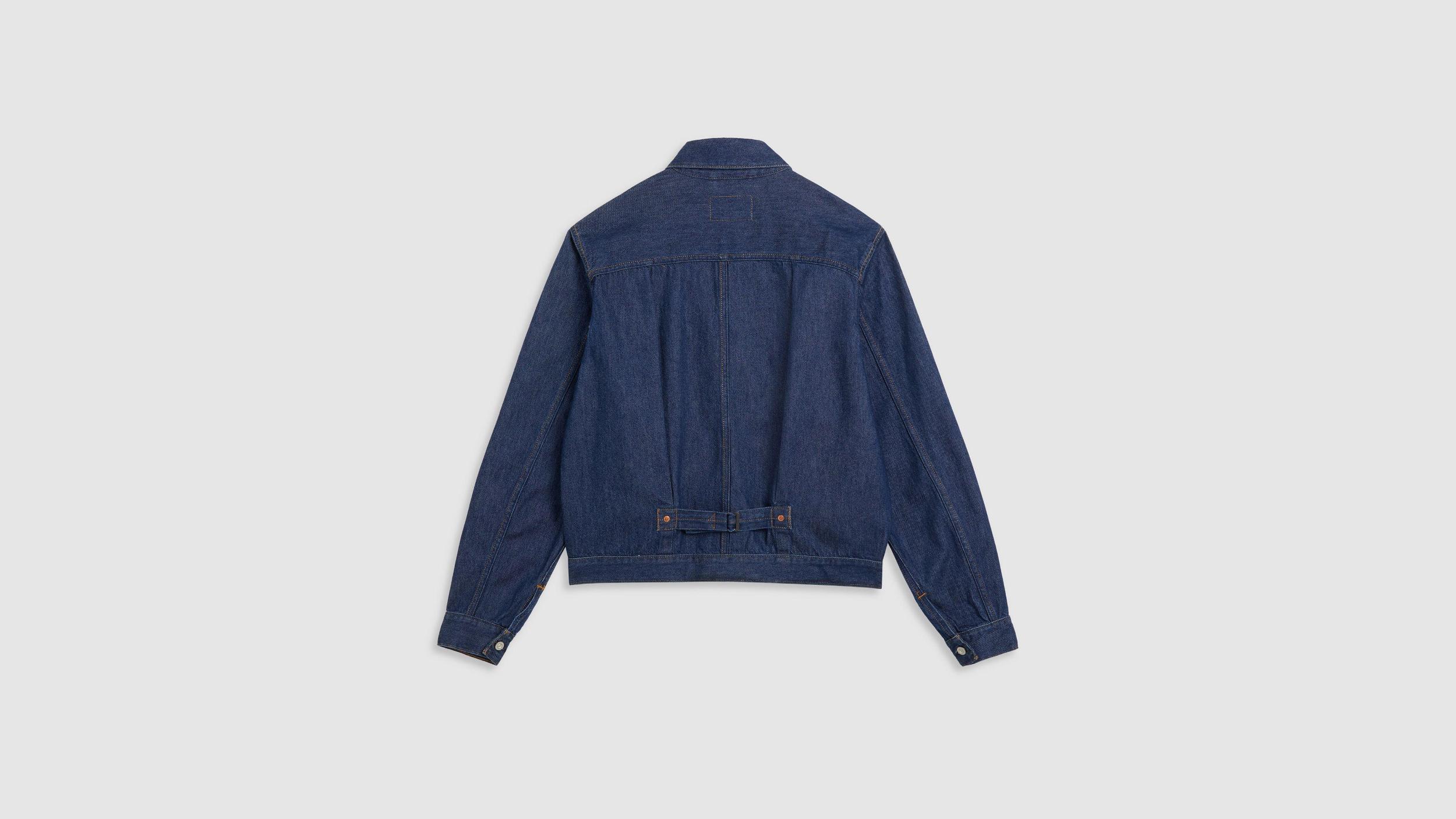 Lightweight Pleated Blouse Trucker Jacket Product Image