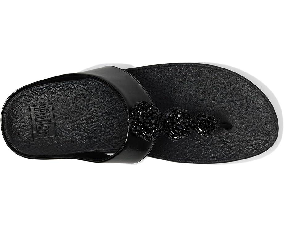 Fino Glitterdust Metallic Toe-Post Sandals Product Image