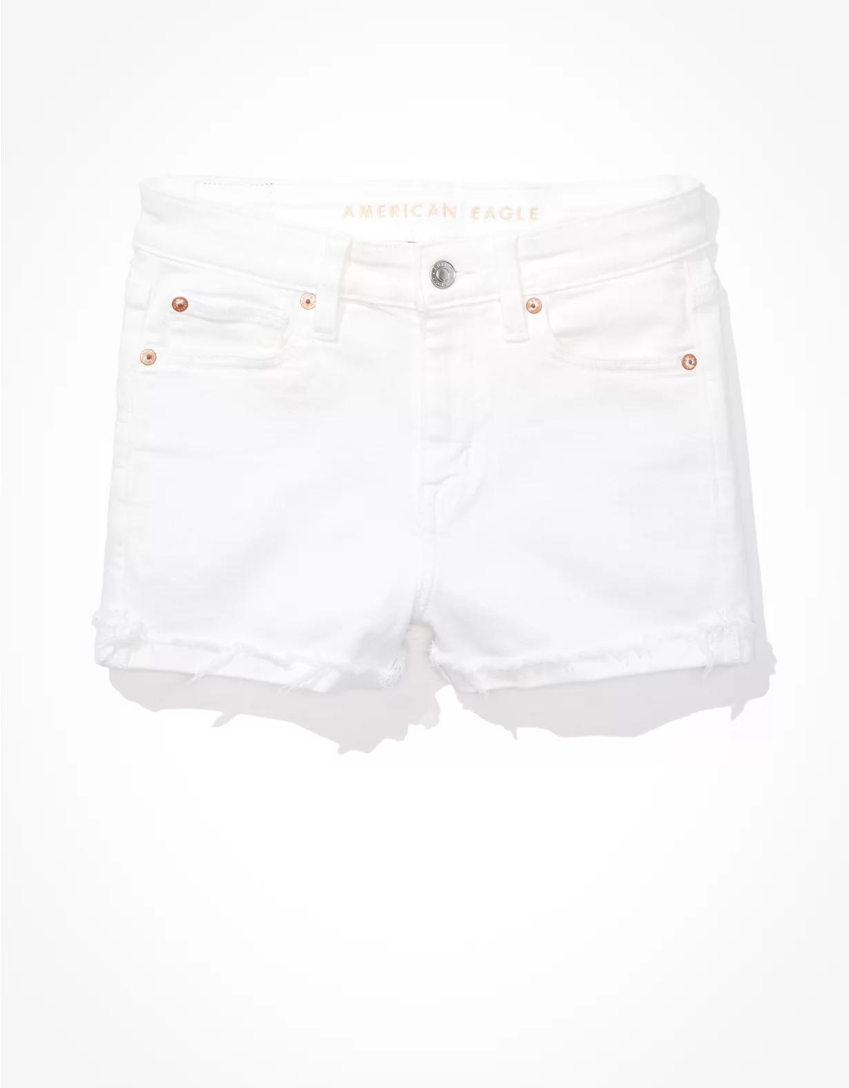 AE Ne(x)t Level High V-Rise Denim Short Short Product Image