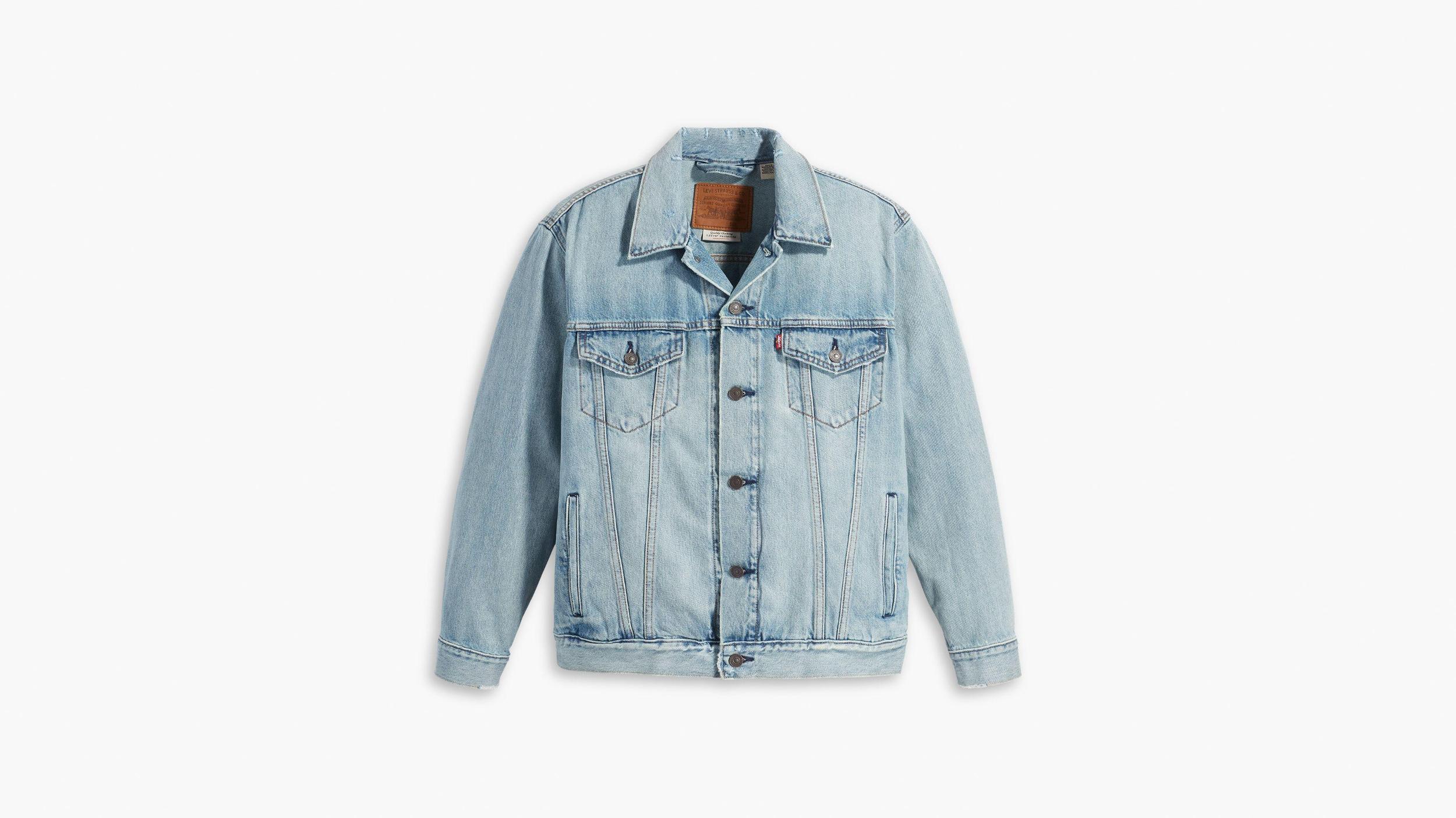 Relaxed Fit Trucker Jacket Product Image