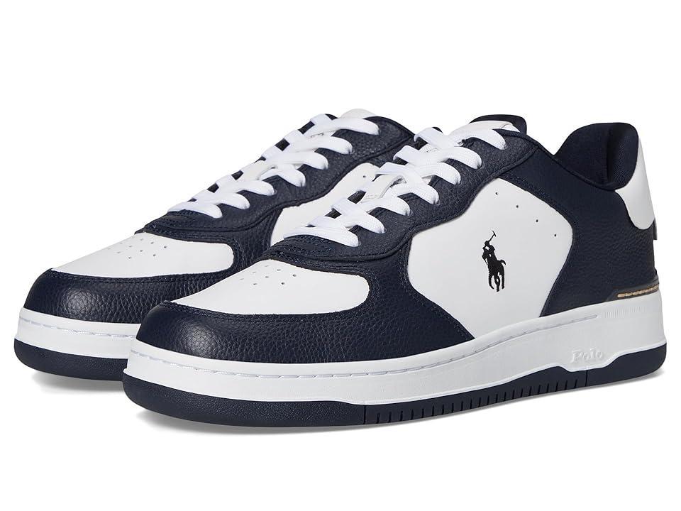 Polo Ralph Lauren Mens Masters Court Lace Up Sneakers Product Image