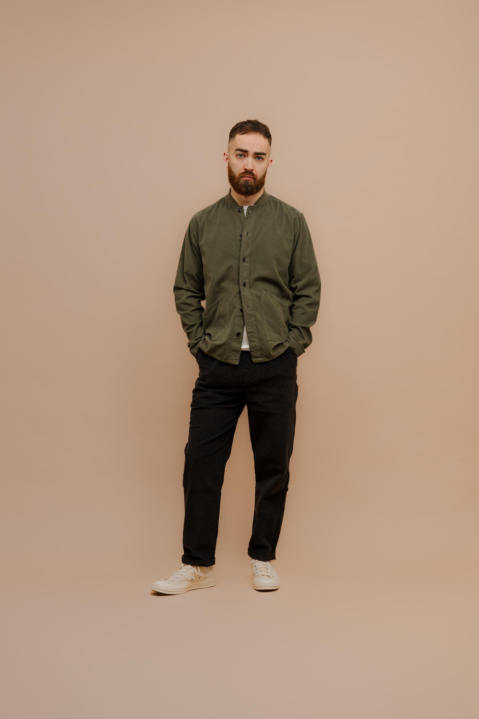 Archive Cord Baseball Overshirt Product Image