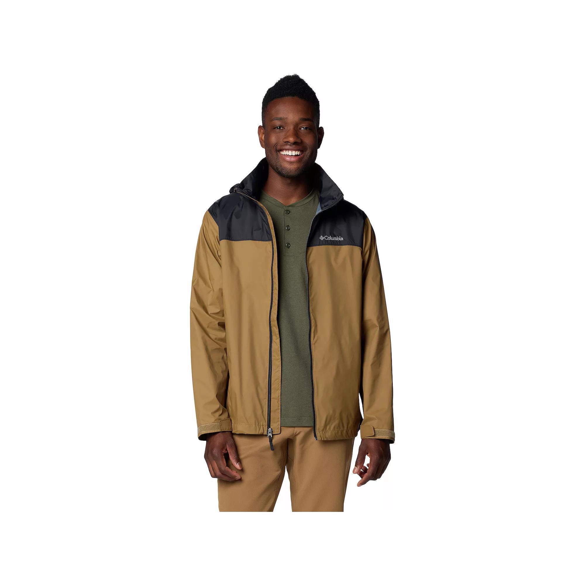 Big & Tall Columbia Glennaker LakeII Rain Jacket, Men's, Size: 4XL Tall, Delta Black Product Image